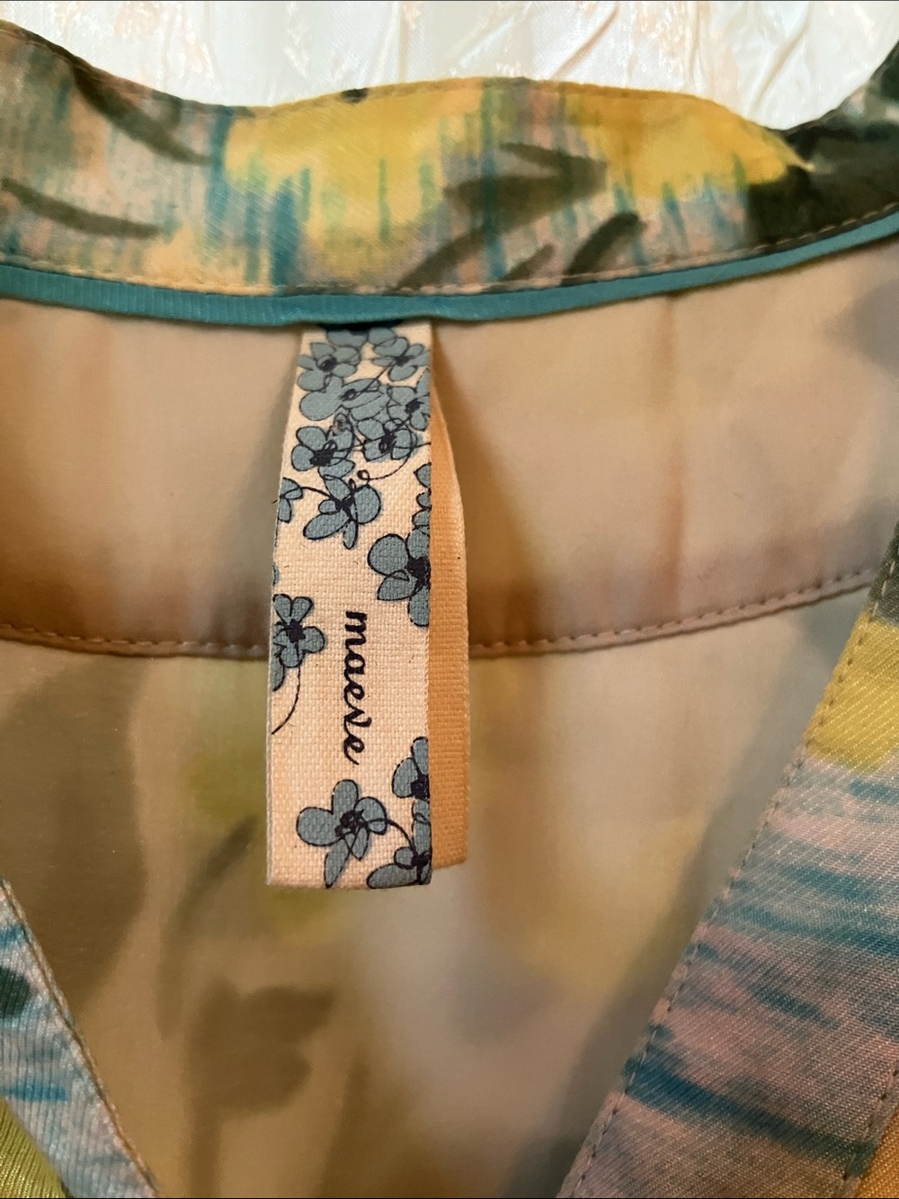 Maeve (for Anthropologie) silk midi dress size 4 - Picture 2 of 11